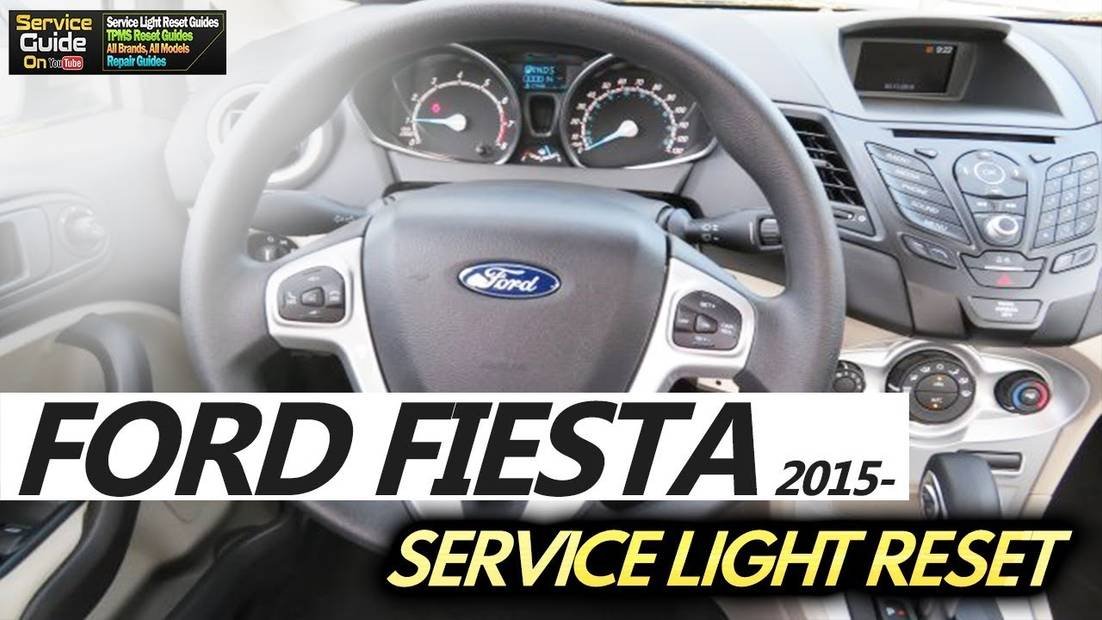 2015 ford fiesta oil reset