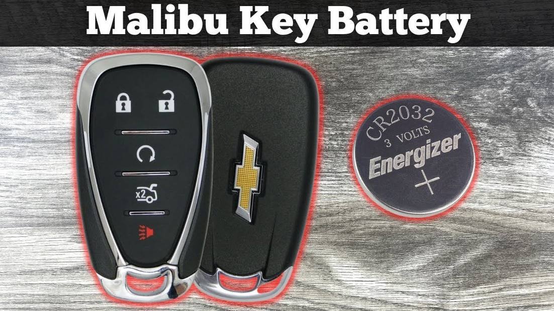 chevrolet malibu key fob battery