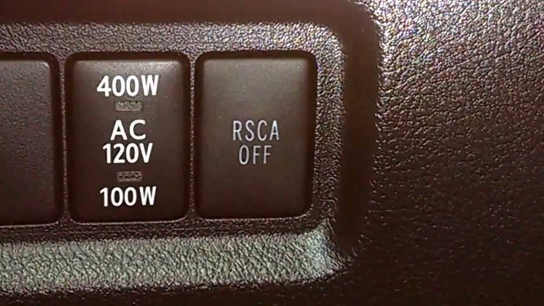 toyota rsca button