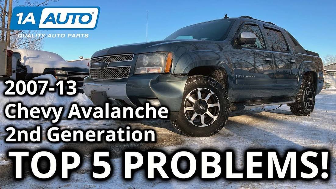 chevrolet avalanche problems