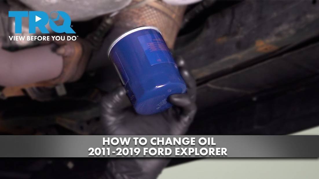 Ford Explorer Oil Change A Comprehensive Guide from Draining to