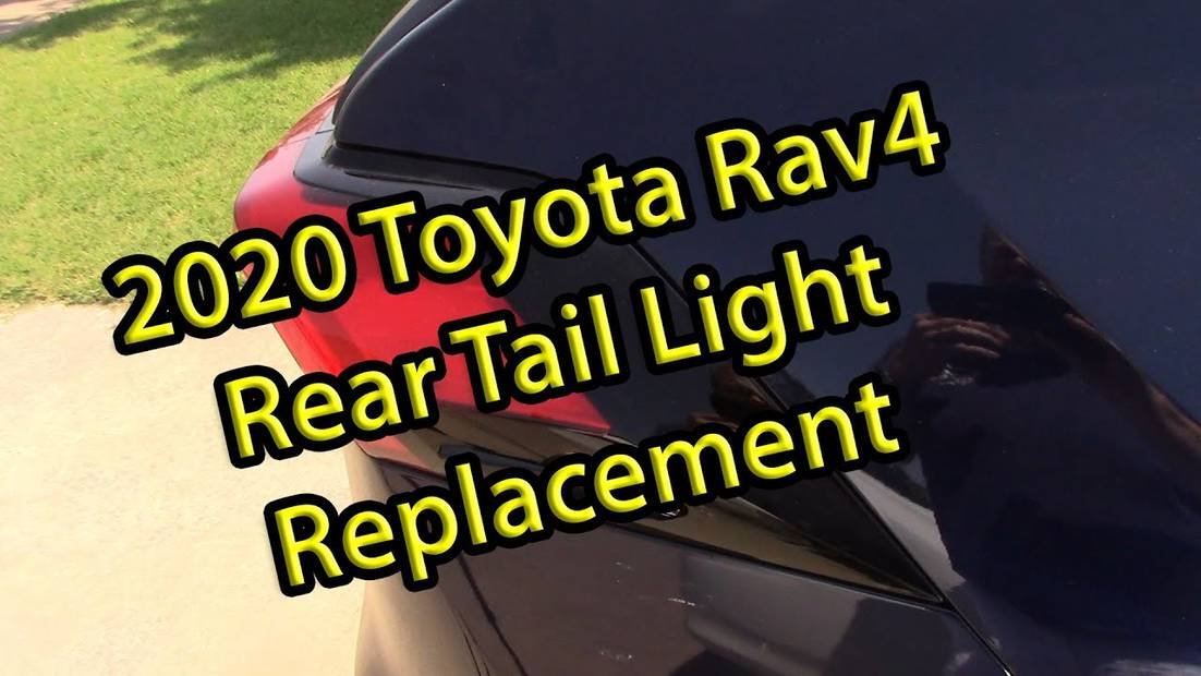 toyota rav4 tail light replacement