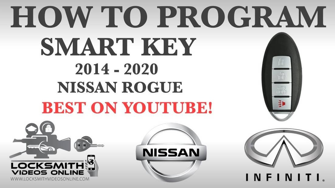 2017 nissan rogue key fob programming