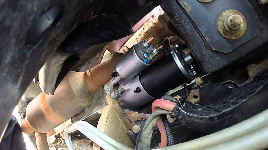 starter location ford f150