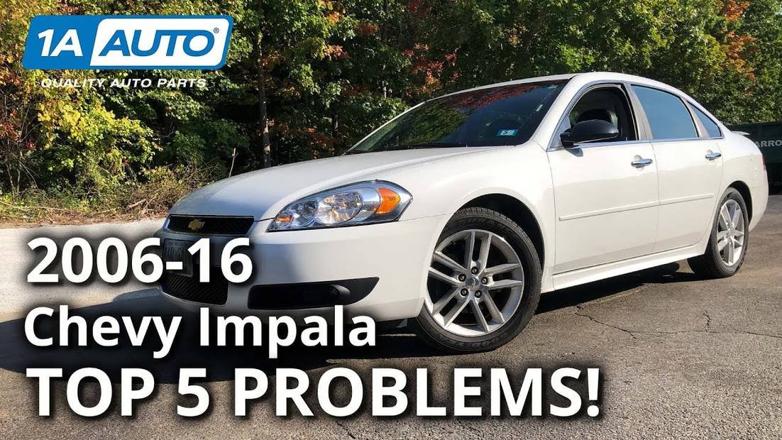 chevrolet impala 2010 problems