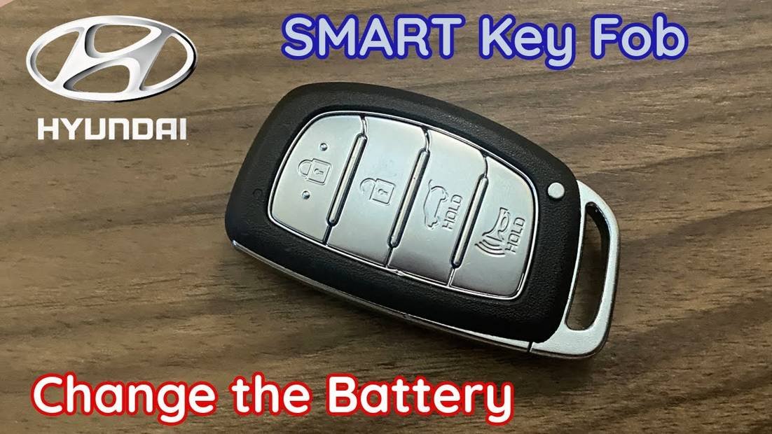 how to change battery in hyundai key fob