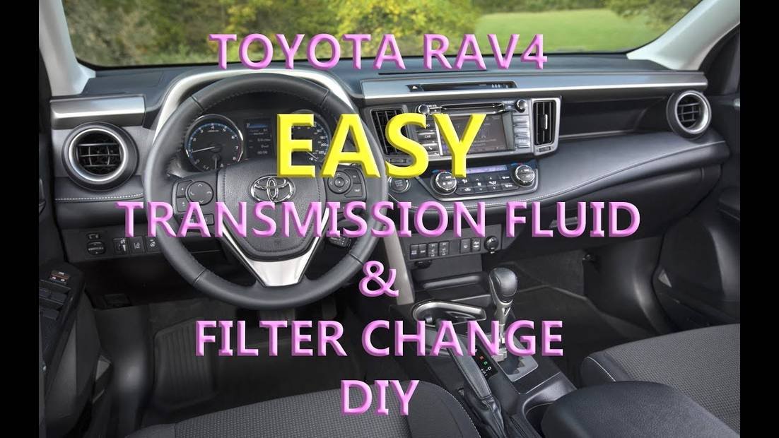 toyota rav4 transmission fluid change