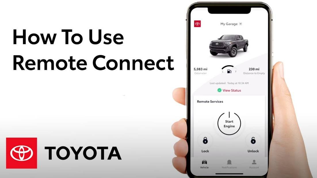 how to connect toyota app to car