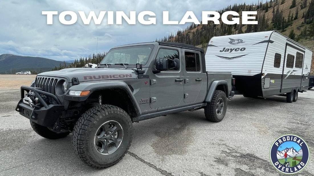 how much can a jeep gladiator tow