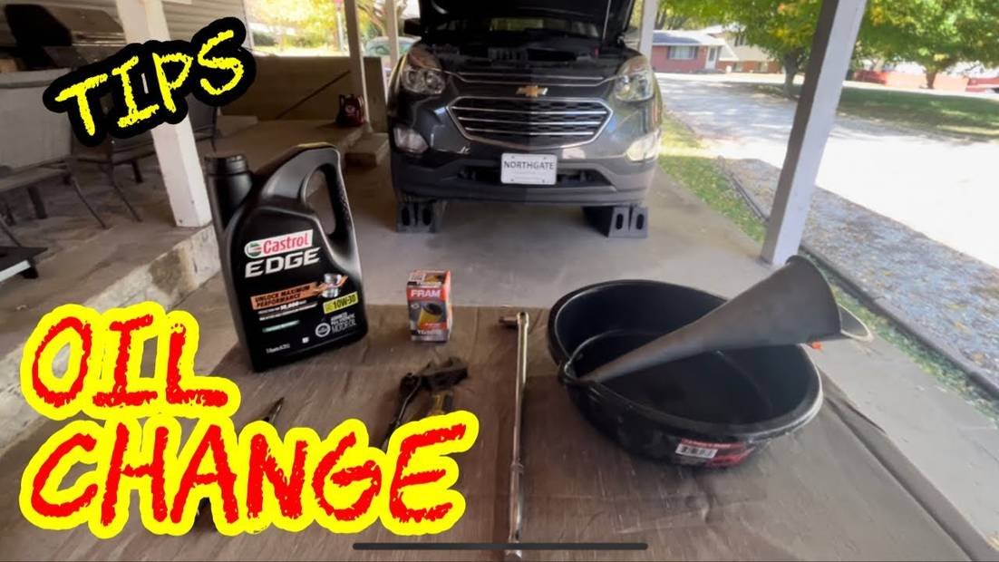 chevrolet equinox oil change